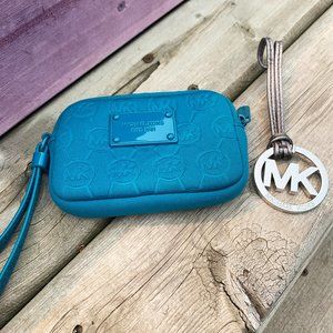 Michael Kors wristlet + MK bag charm